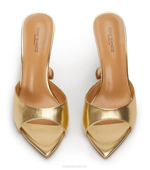 Brautschuhe| de Tony Bianco Frauen Marcel Heels Gold-Nappa-Metallic 4624339